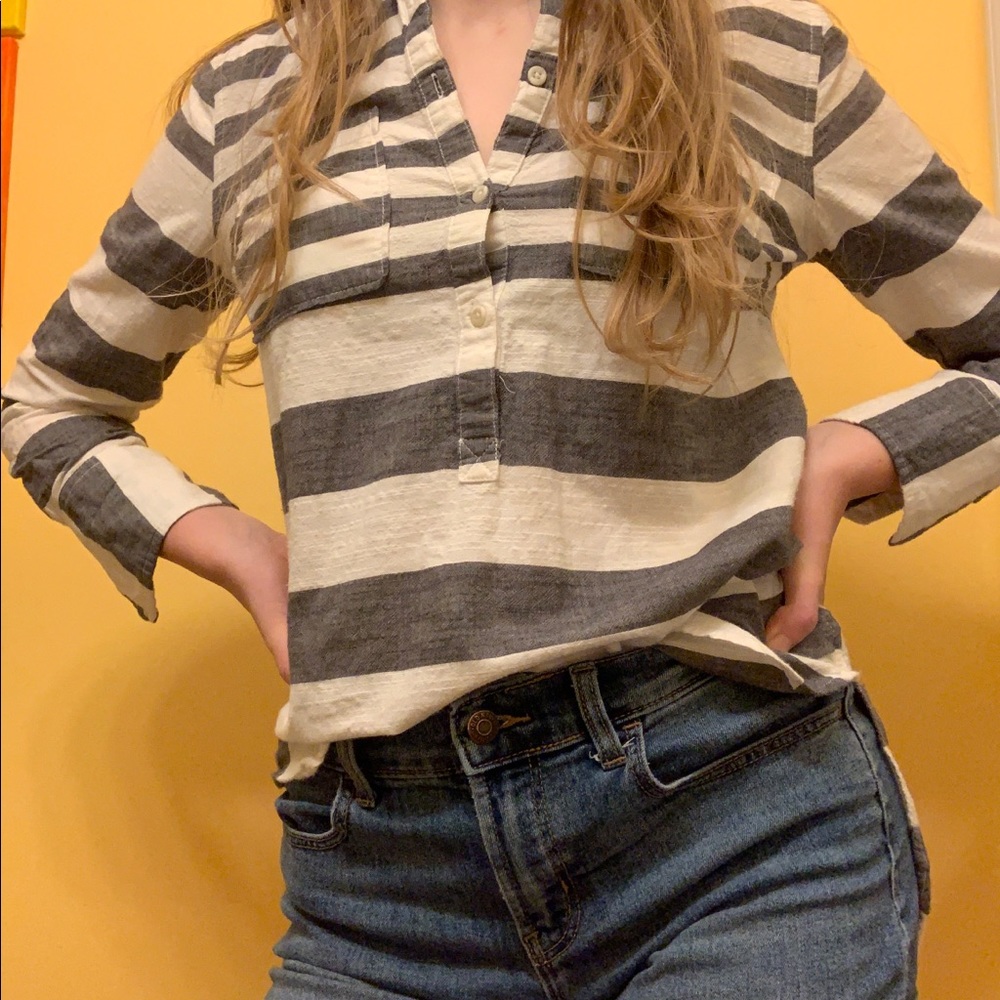 Long sleeve blouse